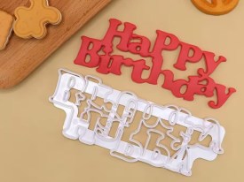 Cortante plastico HAPPY BIRTHDAY